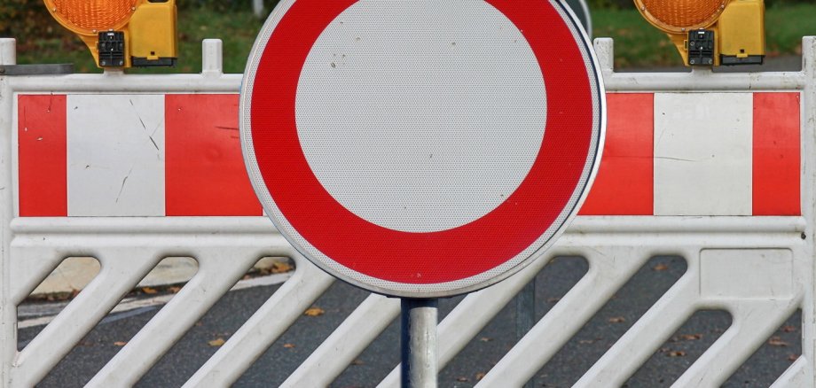 Straßensperrung